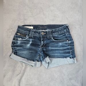 Decree Women's Blue Denim Shorts